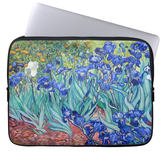 Housse Pour Ordinateur Portable Irises Vincent van Gogh (Devant)