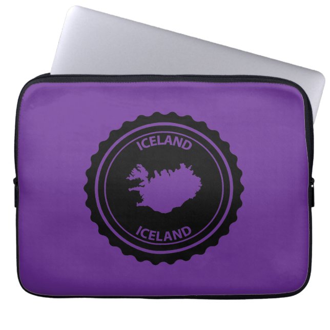 Housse Pour Ordinateur Portable Islande (Devant)