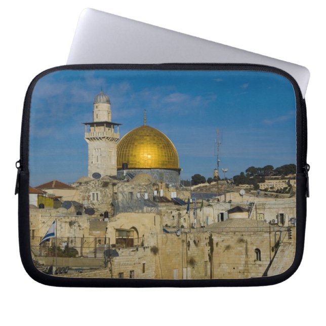 Housse Pour Ordinateur Portable Israël, Jérusalem, Dôme du Rocher (Devant)