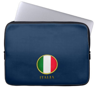 Housse Pour Ordinateur Portable Italie - Drapeau Italien