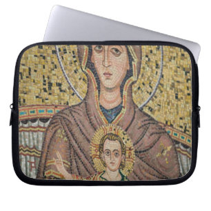 Housse Pour Ordinateur Portable ITALIE, Sicile, TAORMINE : Corso Umberto 1, Mosaï