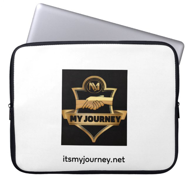 Housse Pour Ordinateur Portable Its My Journey Laptop Sleeve (Devant)
