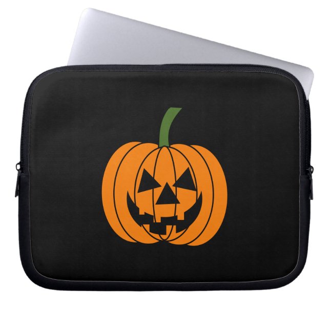Housse Pour Ordinateur Portable Jack O'Lantern (Devant)