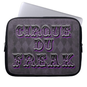 Housse Pour Ordinateur Portable Jacquard gothique Cirque Du Freak