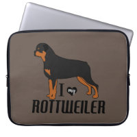J'aime mon chien Rottweiler Rottie