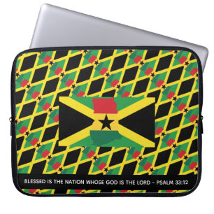 Housse Pour Ordinateur Portable JAMAICA GHANA Ordinateur personnel double patrimoi