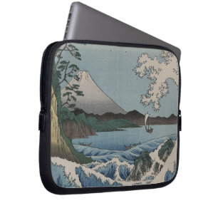 Housse Pour Ordinateur Portable Japonais vintage la mer de Satta