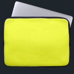 Housse Pour Ordinateur Portable jaune<br><div class="desc">Manche d'ordinateur portable jaune</div>