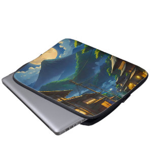 Housse Pour Ordinateur Portable Java au clair de lune