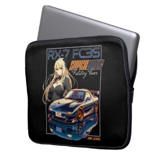 Housse Pour Ordinateur Portable JDM LEGEND RotatD Power RX-7 FC3S