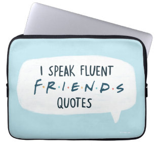 Housse Pour Ordinateur Portable Je parle des devis Fluent FRIENDS™