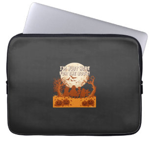 Housse Pour Ordinateur Portable Je suis juste ici Boos Halloween Enfants Silhouett
