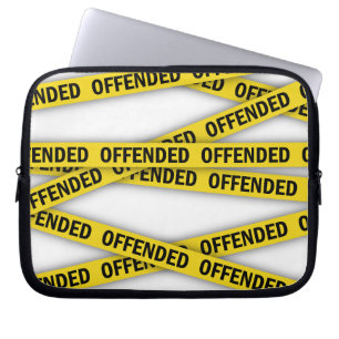 Housse Pour Ordinateur Portable Je suis offensé que la police ne croise pas
