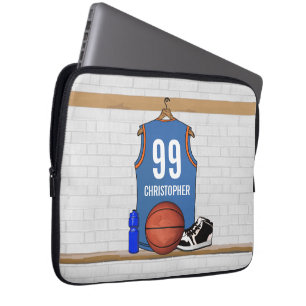 Housse Pour Ordinateur Portable Jersey de basket-ball personnalisé (LB)