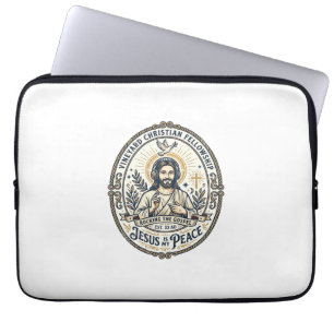 Housse Pour Ordinateur Portable Jesus Lo Fi Rythmes D'étude Tee Graphique Esthétiq