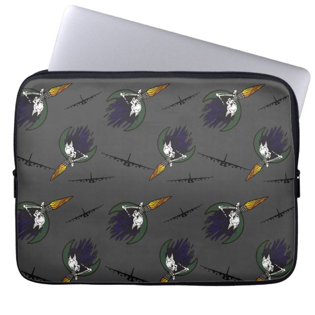 Housse Pour Ordinateur Portable Jet fantôme jetons de poker  (Devant)