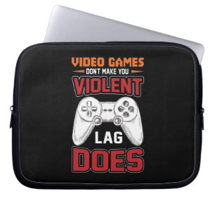 Housse Pour Ordinateur Portable Jeux Vidéo Cadeau Gamer Lag fait