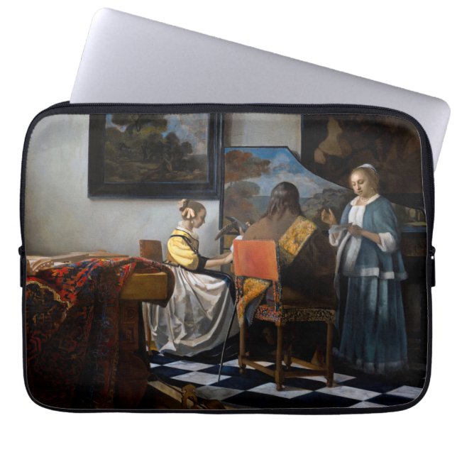 Housse Pour Ordinateur Portable Johannes Vermeer - Le Concert (Devant)