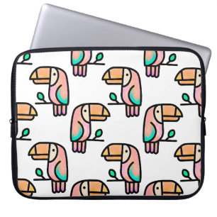 Housse Pour Ordinateur Portable joli cadeau d'animal oiseau toucan tropical pour l