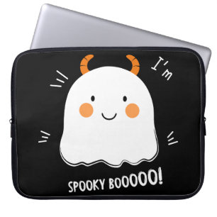 Housse Pour Ordinateur Portable Joli Éffrayant Boo Demon Ghost