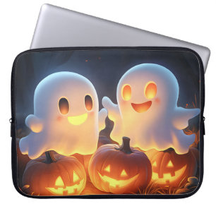 Housse Pour Ordinateur Portable Joli Éffrayant Halloween DFV Fantômes Fantastique