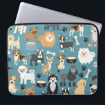 Housse Pour Ordinateur Portable Joli petit chien chiot Motif animal<br><div class="desc">Mignonne Petit Chien Chien Motif Portable Sleeve.</div>