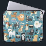 Housse Pour Ordinateur Portable Joli petit chien chiot Motif animal<br><div class="desc">Mignonne Petit Chien Chien Motif Portable Sleeve.</div>