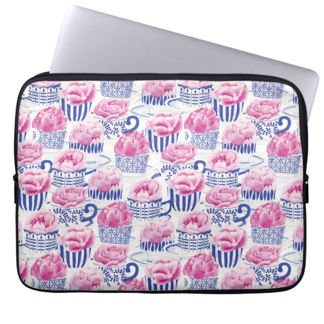 Housse Pour Ordinateur Portable Joli Thé (Devant)