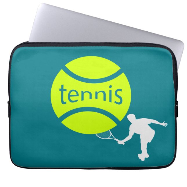 Housse Pour Ordinateur Portable Joueur de tennis (Devant)
