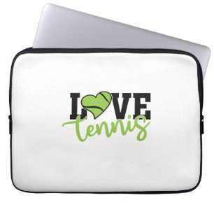 Housse Pour Ordinateur Portable Joueur de tennis Love Tennis