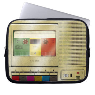 Housse Pour Ordinateur Portable Joueur d'enregistreur à cassettes