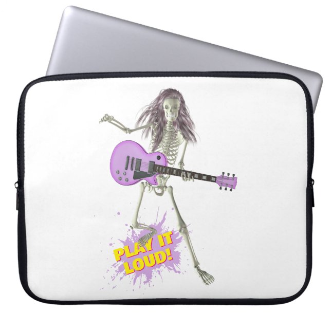 Housse Pour Ordinateur Portable Jouez fort !  (Devant)