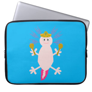 Housse Pour Ordinateur Portable Jour de l'Axolotl mexicain mort