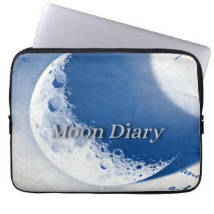 Housse Pour Ordinateur Portable Journal de lune