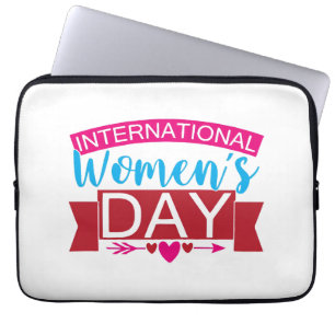 Housse Pour Ordinateur Portable Journée internationale de la femme