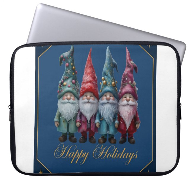 Housse Pour Ordinateur Portable Joyeuses fêtes (Devant)