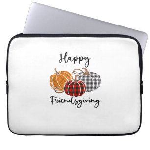 Housse Pour Ordinateur Portable Joyeux Ami-Action Plaid Chemise Thanksgiving Homme