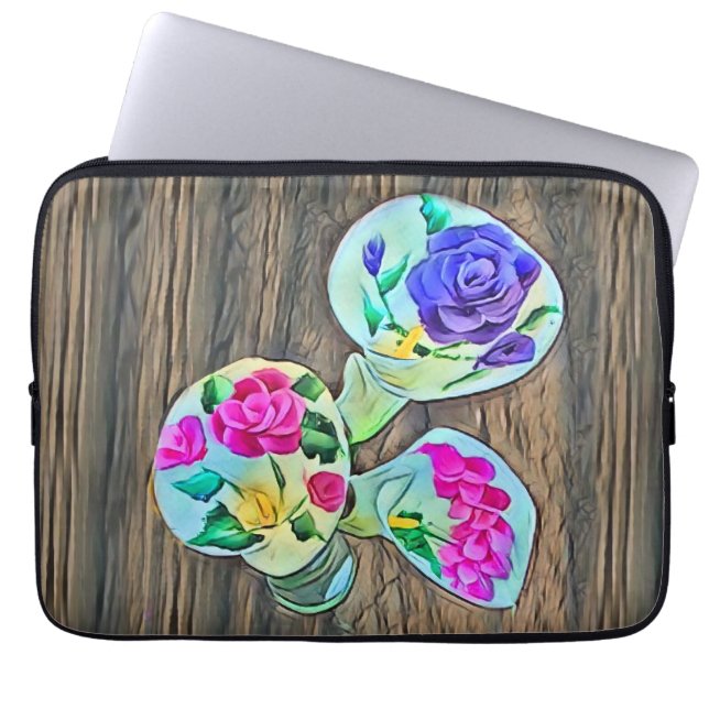 Housse Pour Ordinateur Portable Joyeux Lilys (Devant)
