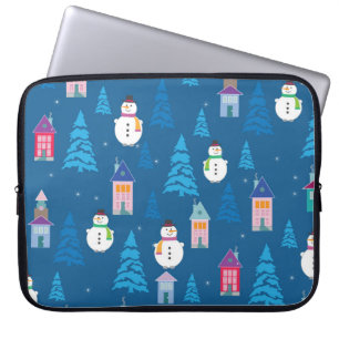 Housse Pour Ordinateur Portable Joyeux Motif de Noël