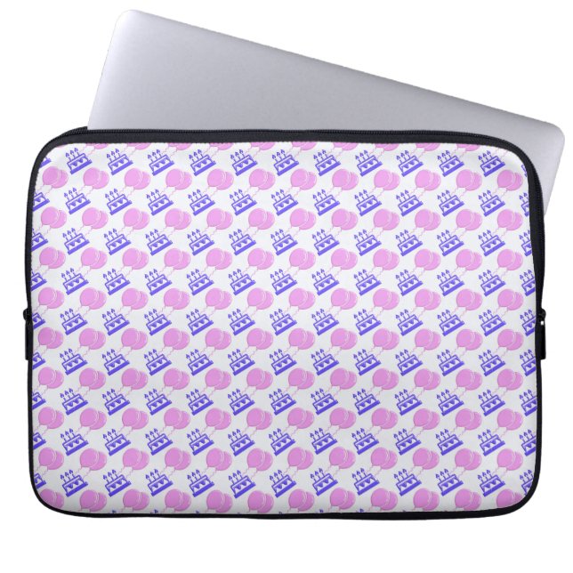 Housse Pour Ordinateur Portable Joyeux motif de vacances d'anniversaire (Devant)