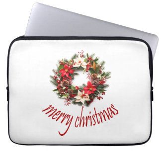 Housse Pour Ordinateur Portable Joyeux Noël, Mini Porte - bloc