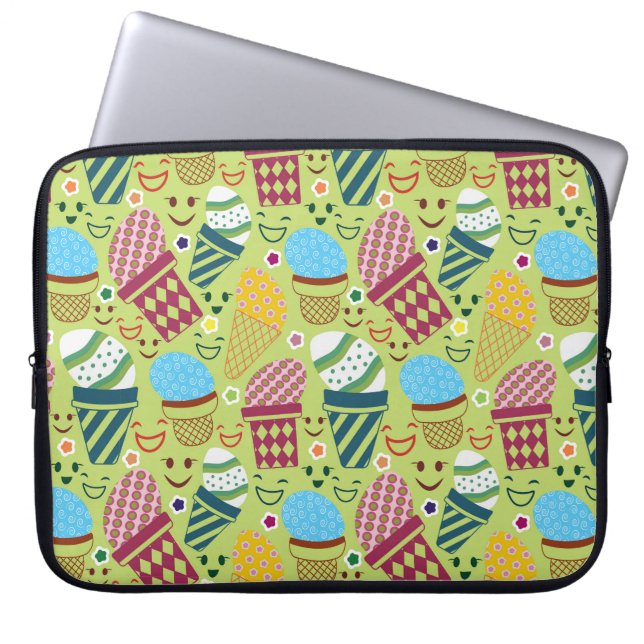 Housse Pour Ordinateur Portable Joyeux Pâques (Devant)