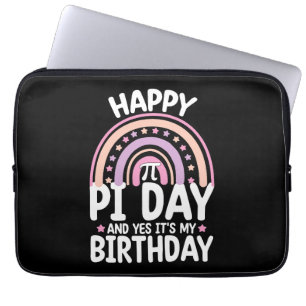 Housse Pour Ordinateur Portable Joyeux Pi Day Et oui c'est mon Anniversaire Math R