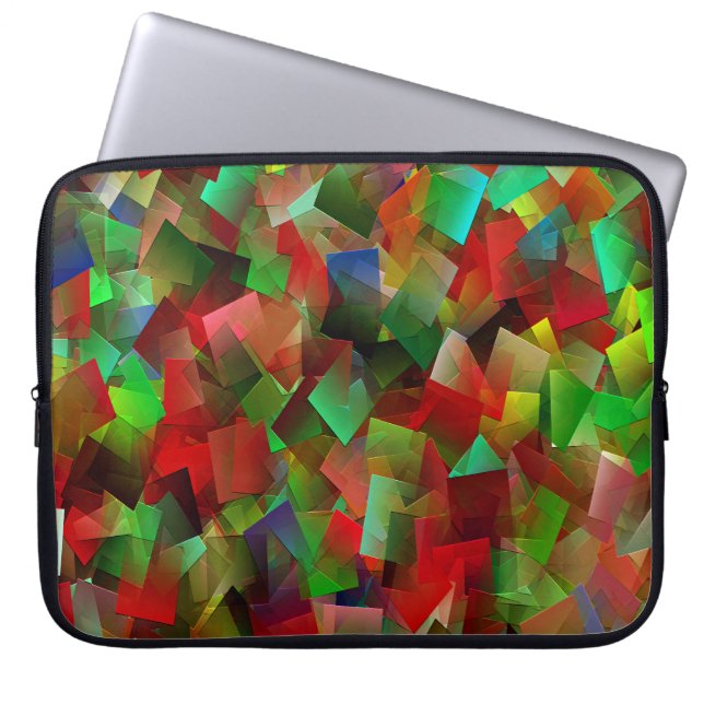 Housse Pour Ordinateur Portable Joys de Noël...... (Devant)