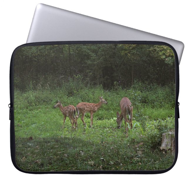 Housse Pour Ordinateur Portable Jumeaux et leur maman (Devant)