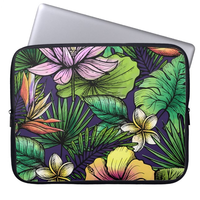 Housse Pour Ordinateur Portable Jungle (Devant)