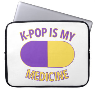 Housse Pour Ordinateur Portable K-Pop est ma trousse d'ordinateur portable de méde