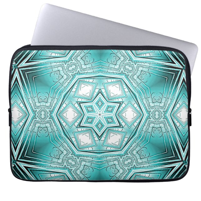 Housse Pour Ordinateur Portable Kaleidoscope arctique (Devant)