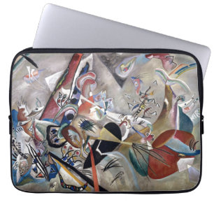 Housse Pour Ordinateur Portable Kandinsky En Gris Oeuvre Abstraite