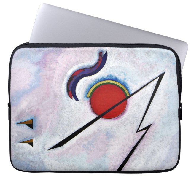 Housse Pour Ordinateur Portable Kandinsky - Ligne angulaire (Devant)